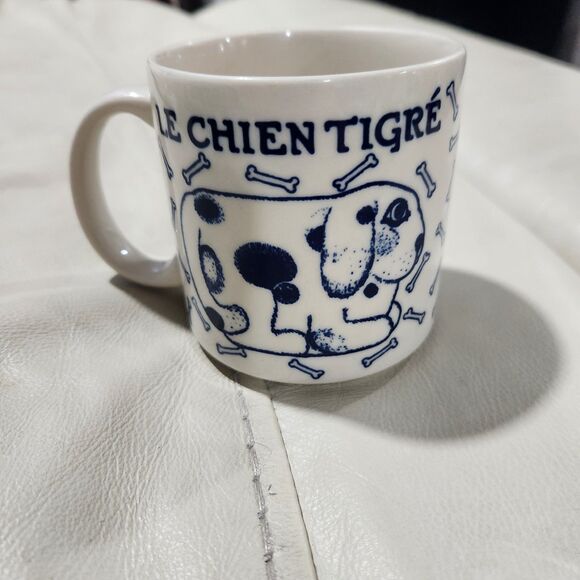 TAYLOR & NG Other - VTG 1978 Taylor & Ng Le Chien Tigre Blue Dog Mug